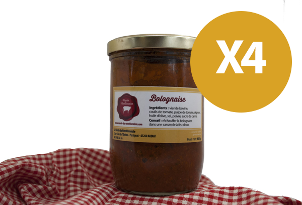 Bolognaise 800 g X4 Bolognaise 800 g X4