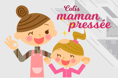 Colis maman pressée