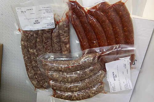 Saucisses de Boeuf x4 Saucisses de Boeuf x4